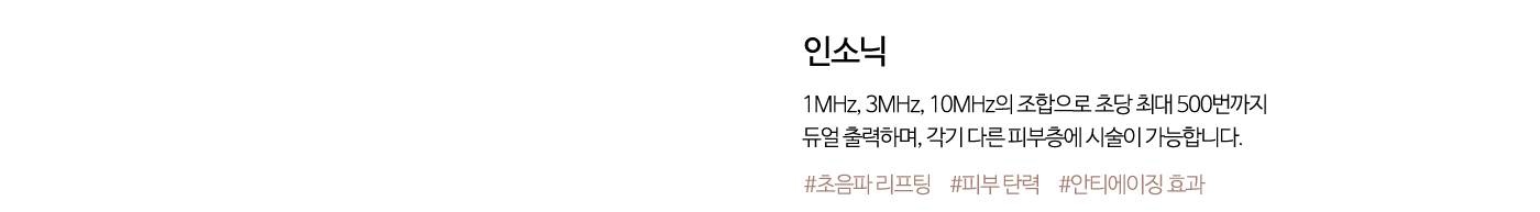 인소닉초음파
